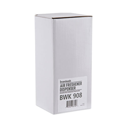 Classic Metered Air Freshener Dispenser, 4" X 3" X 9.5", White.