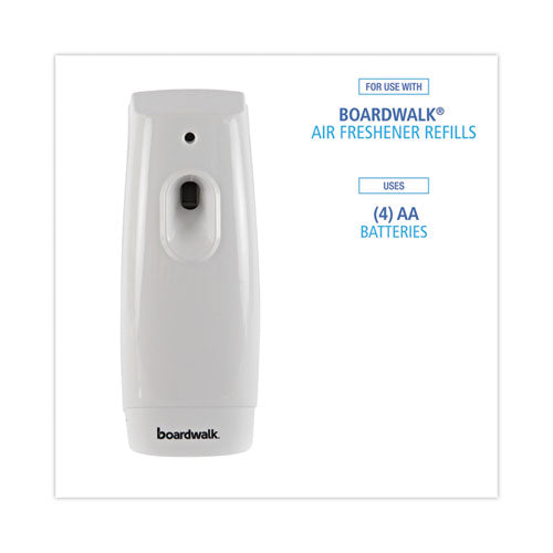 Classic Metered Air Freshener Dispenser, 4" X 3" X 9.5", White.