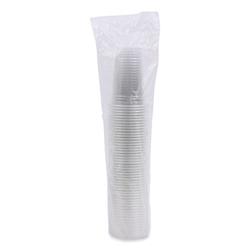 Clear Plastic Cold Cups, 20 Oz, Pet, 50 Cups/sleeve, 20 Sleeves/carton.