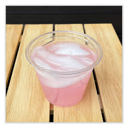 Clear Plastic Pet Cups, 9 Oz, 50/pack.