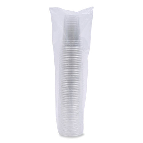 Clear Plastic Cold Cups, 9 Oz, Pet, 50 Cups/sleeve, 20 Sleeves/carton.