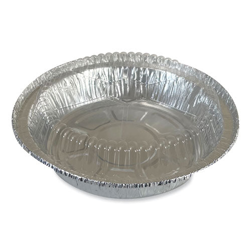 Round Aluminum To-go Container Lids, Dome Lid, 7", Clear, Plastic, 500/carton.