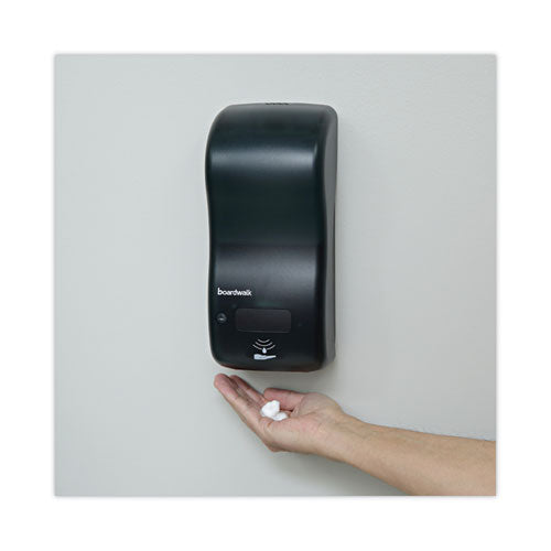 Bulk Fill Foam Soap Dispenser With Key Lock, 900 Ml, 5.25 X 4 X 12, Black Pearl.