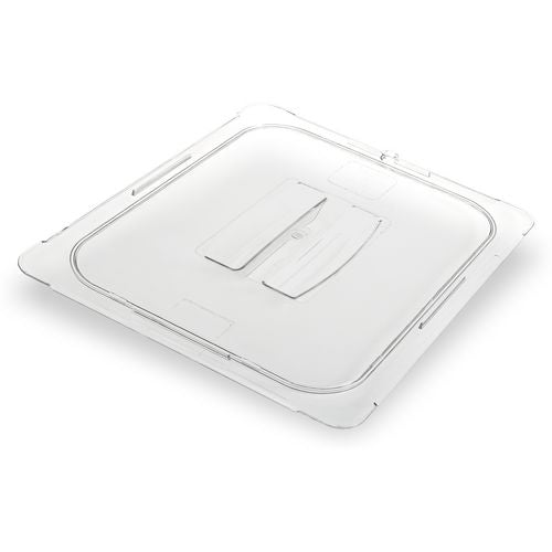 Storplus Polycarbonate Handled Universal Lid, 12.88 X 20.75 X 0.88, Clear, Plastic.