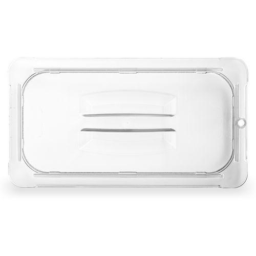 Storplus Polycarbonate Handled Universal Lid, 10.38 X 12.75 X 0.88, Clear,  Plastic