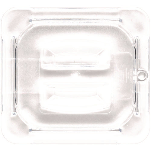 Storplus Polycarbonate Handled Universal Lid, 6.31 X 6.88 X 0.88, Clear, Plastic.