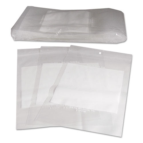 Write-on Poly Bags, 2 Mil, 6" X 9", Clear, 1,000/carton.