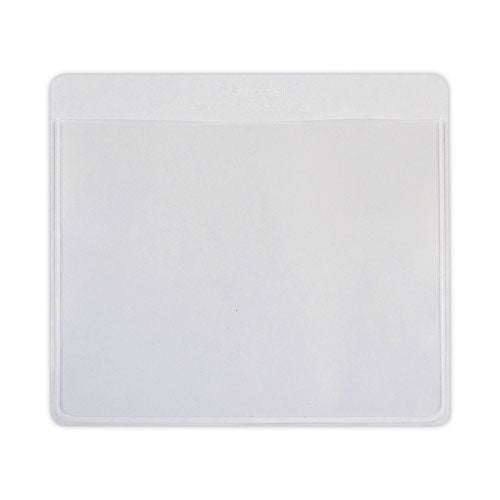 Self-adhesive Labeling Pockets, Top Load, 3.75 X 3, Clear, 25/pack.