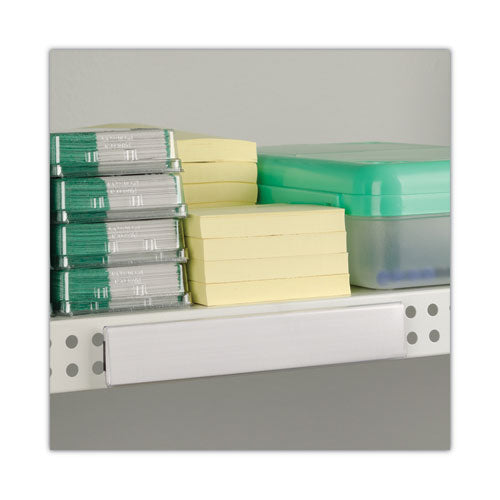 Clear Magnetic Label Holders, Side Load, 6 X 1, 10/pack.