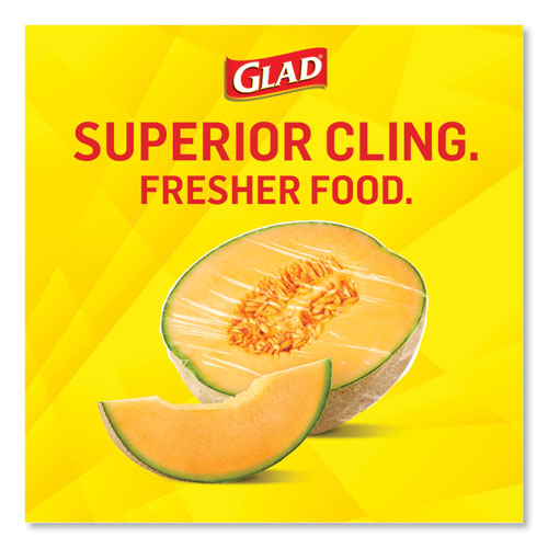 Cling'n Seal Plastic Food Wrap, 200 Square Foot Roll, Clear, 12 Rolls/carton.