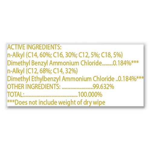 Disinfecting Wipes, 1-ply, 7 X 8, Lemon Fresh, White, 75/canister, 6/carton.