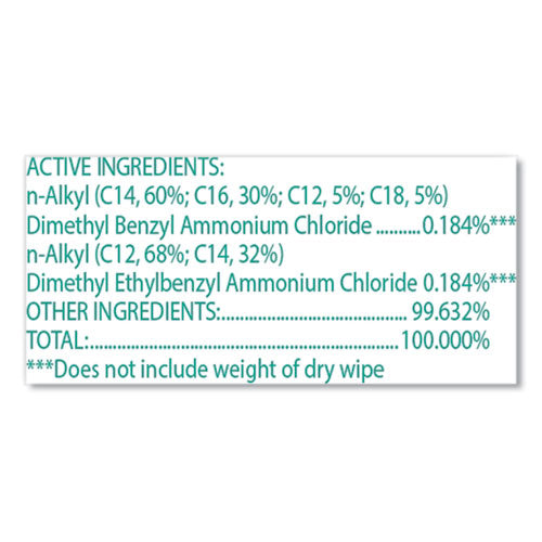 Disinfecting Wipes, 1-ply, Fresh Scent, 7 X 8, White, 75/canister, 6 Canisters/carton.