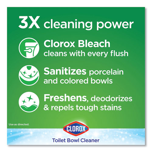 Ultra Clean Toilet Tablets Bleach, 3.5 Oz Tablet, 2/pack.