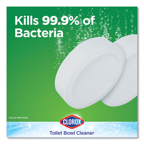 Ultra Clean Toilet Tablets Bleach, 3.5 Oz Tablet, 2/pack.