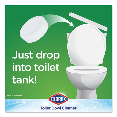 Ultra Clean Toilet Tablets Bleach, 3.5 Oz Tablet, 2/pack.