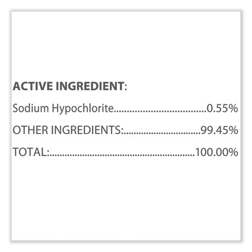 Bleach Germicidal Wipes, 1-ply, 12 X 12, Unscented, White, 110/canister, 2 Canisters/carton.