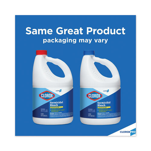 Concentrated Germicidal Bleach, Regular, 121 Oz Bottle.