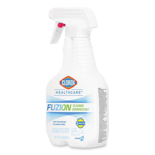 Fuzion Cleaner Disinfectant, 32 Oz Spray Bottle.