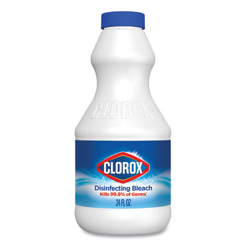 Regular Bleach With Cloromax Technology, 24 Oz Bottle, 12/carton.