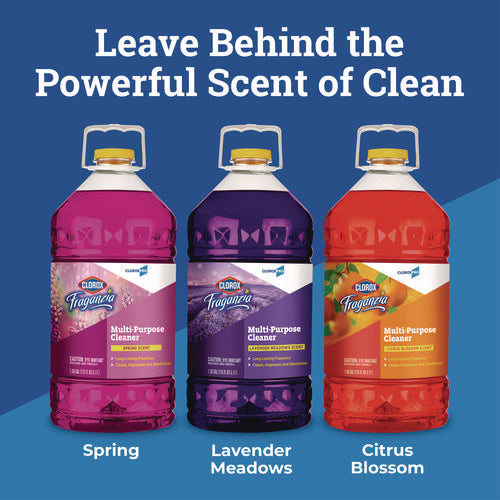 Cloroxpro Fraganzia Multi-purpose Cleaner Concentrate, Lavender Meadows Scent,  175 Oz Bottle, 3/carton
