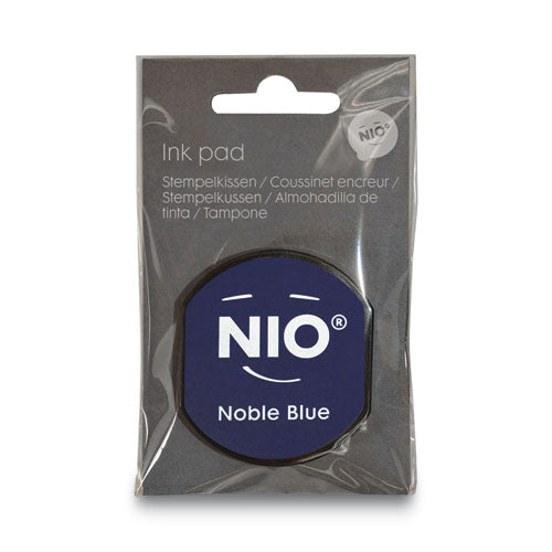 Ink Pad For Nio Stamp With Voucher, 2.75" X 2.75", Noble Blue.