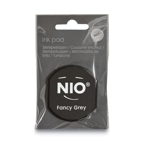 Ink Pad For Nio Stamp With Voucher, 2.75" X 2.75", Fancy Gray.