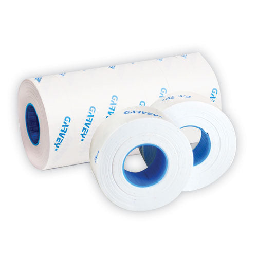 One-line Pricemarker Labels, 0.44 X 0.81, White, 1,200/roll, 3 Rolls/box.