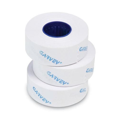 One-line Pricemarker Labels Bulk Pack, 0.44 X 0.81, White, 1,200/roll, 16 Rolls/box.