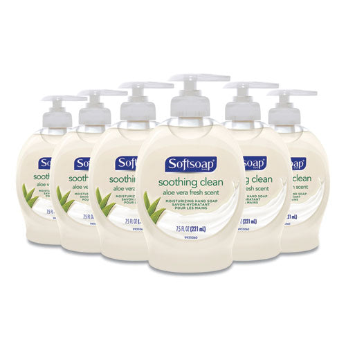 Moisturizing Hand Soap, Aloe, 7.5 Oz Bottle, 6/carton.