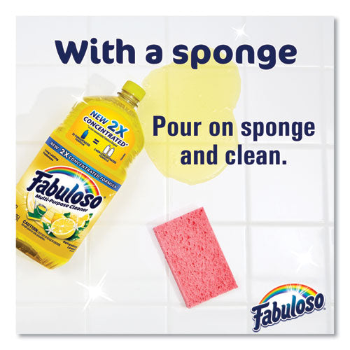 Multi-use Cleaner, Refreshing Lemon Scent, 56 Oz Bottle, 6/carton.