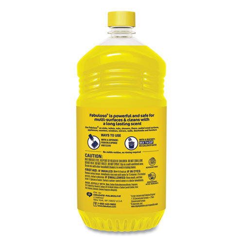 Multi-use Cleaner, Refreshing Lemon Scent, 56 Oz Bottle, 6/carton.