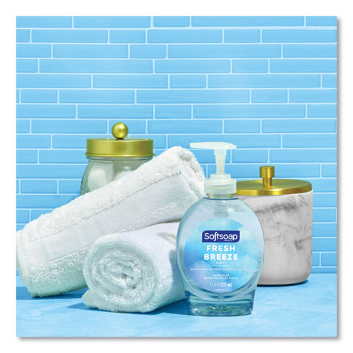 Softsoap Liquid Hand Soap Pumps, Fresh Breeze, 7.5 Oz Pump Bottle.