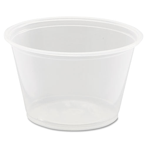 Conex Complements Portion/medicine Cups, 4 Oz, Clear, 125/bag, 20 Bags/carton.