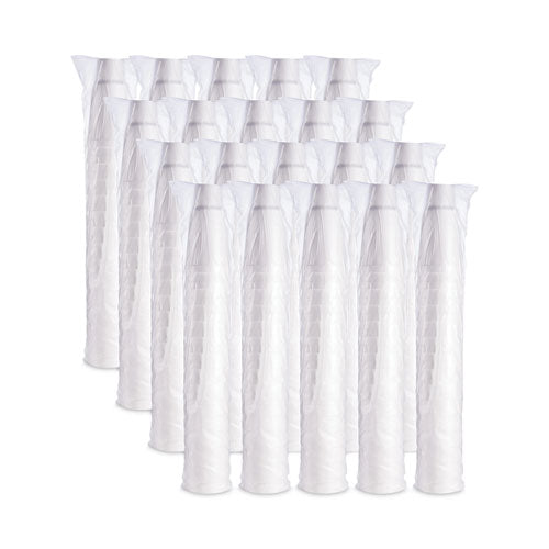 J Cup Insulated Foam Pedestal Cups, 44 Oz, White, 300/carton.