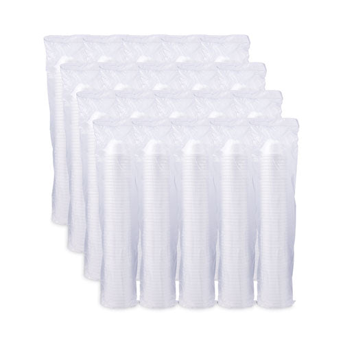 Foam Container, Squat, 6 Oz, White, 50/pack, 20 Packs/carton.