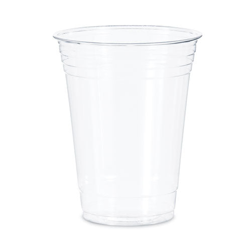 Ultra Clear Pet Cups, 16 Oz, Squat, 50/pack.