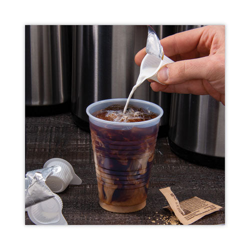 High-impact Polystyrene Cold Cups, 10 Oz, Translucent, 100 Cups/sleeve, 25 Sleeves/carton.