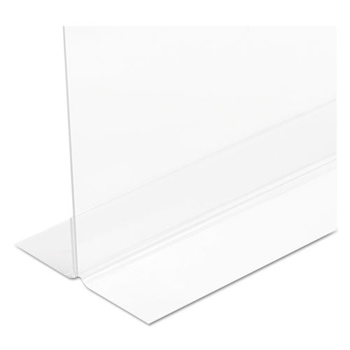 Classic Image Double-sided Sign Holder, 11 X 8.5 Insert, Clear.