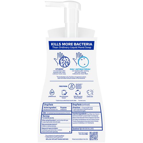 Antibacterial Foaming Hand Wash, Coconut Water, 10 Oz, 8/carton