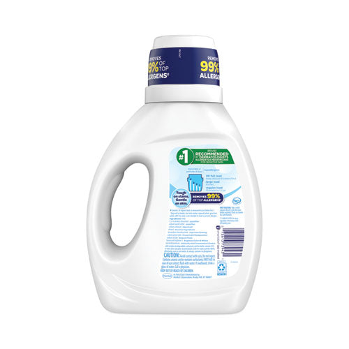 Ultra Free Clear Liquid Detergent, Unscented, 36 Oz Bottle.