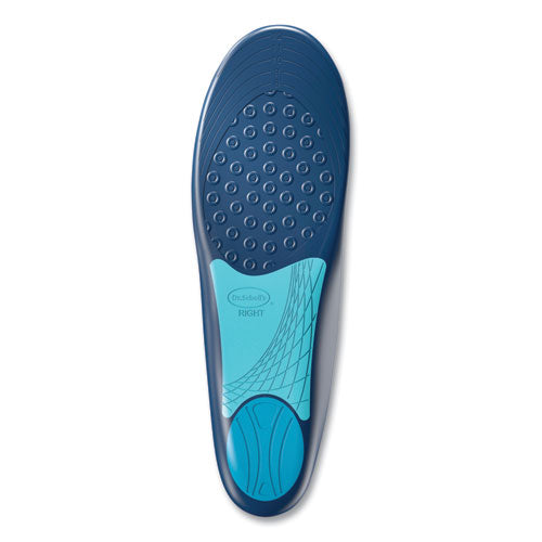 Plantar fasciitis all Day Pain Relief Orthotics For Men, Men Size 8 To 13, Blue..