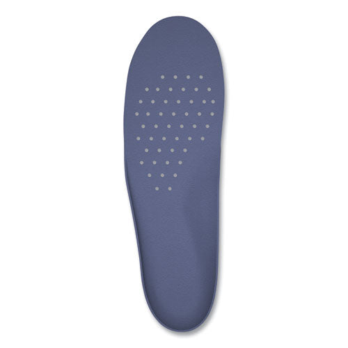 Pain Relief Orthotic Heavy Duty Support Insoles, Men Sizes 8 To 14, Gray/blue/orange/yellow, Pair.