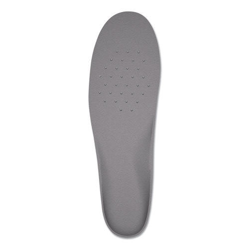 Comfort And Energy Work Massaging Gel Insoles, Men Sizes 8 To 14, Black/blue, Pair.