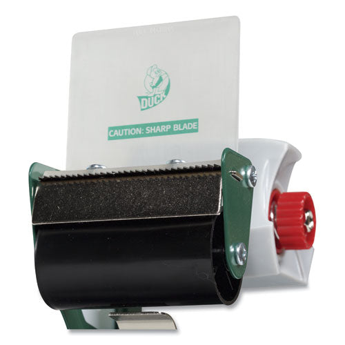 Extra-wide Packaging Tape Dispenser, 3" Core, For Rolls Up To 3" X 54.6 Yds, Green.