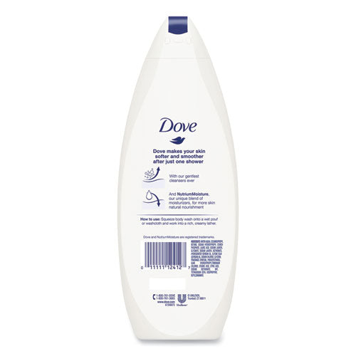 Dove Body Wash Deep Moisture, 11 Oz, 6/carton.