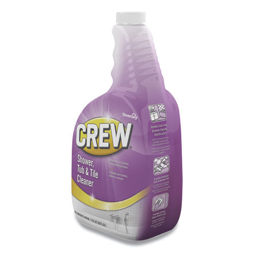 Crew Shower, Tub And Tile Cleaner, Liquid, 32 Oz, 4/carton.