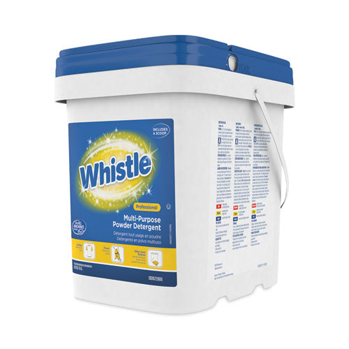 Whistle Multi-purpose Powder Detergent, Citrus, 19 Lb Pail.