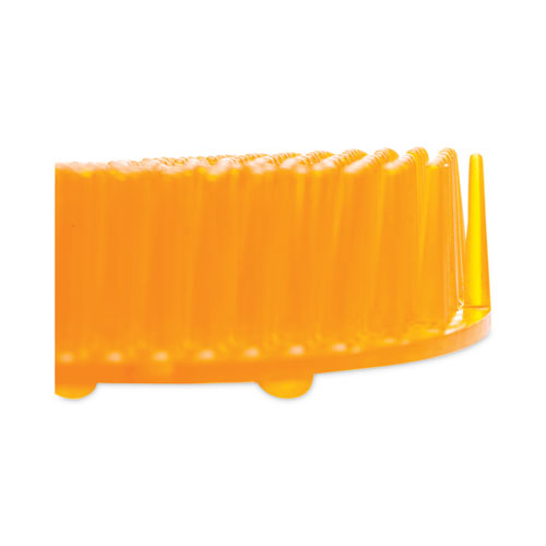 Ekcoscreen Urinal Screens, Citrus Scent, Orange, 12/carton.