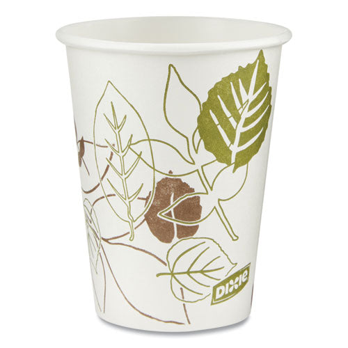 Pathways Paper Hot Cups, 8 Oz, 25/bag, 20 Bags/carton.