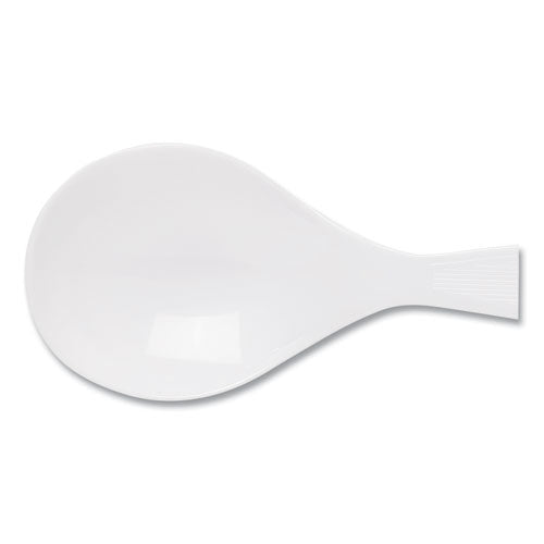 Plastic Cutlery, Heavyweight Soup Spoons, White, 1,000/carton.